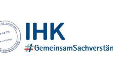 Logo der IHK zur Kampagne #GeimsamSachverständig